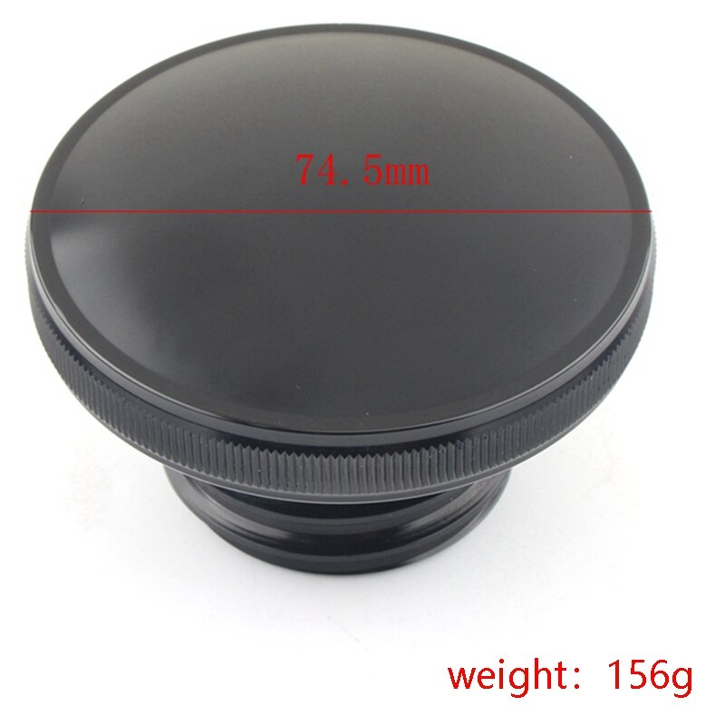 TopAluminum Motorcycle Gas Cap Vented Fuel Tank Cover for Sportster Softail