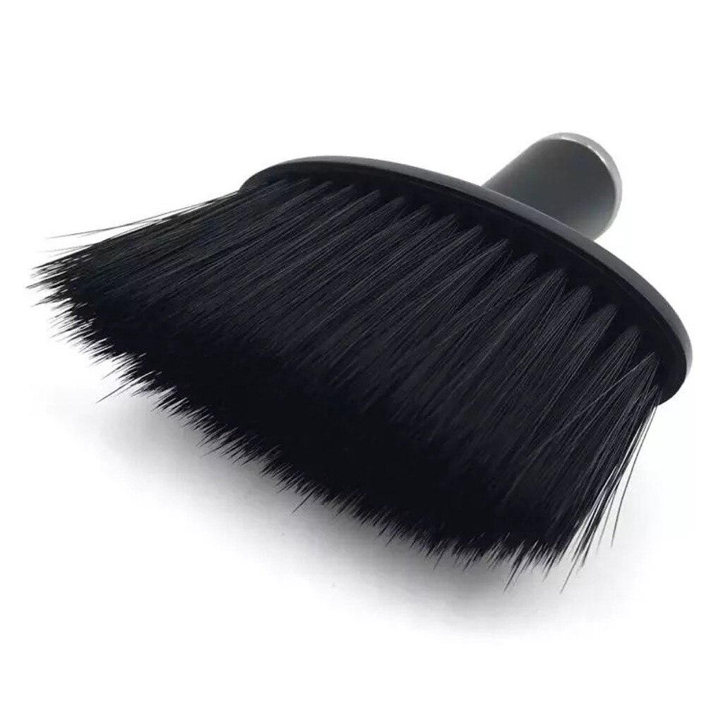 doux noir cou visage Duster brosses barbier cheveux propre brosse à cheveux barbe brosse Salon coupe coiffure outil de coiffure