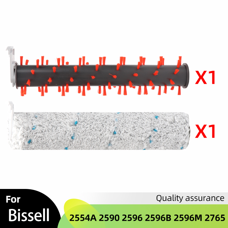 Main Brush HEPA Filter For Bissell Crosswave Cordless Max 2554 2554A 2590 2596 2596B 2596M 2765 2765F 2765Z 2767Z 2765E 2765N: Beige