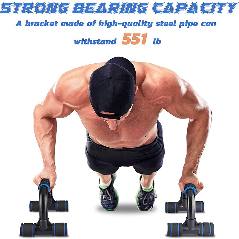 Push-up Support Frame Non-slip Suction Cup Portable Push-up Handle Fitness Push-up Handstand Support Bodybuilding Sit-up Frame