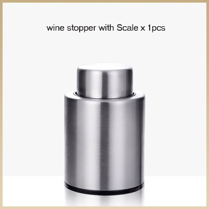 Neue Xiaomi edelstahl wein stopfen vakuum flasche Stopper abdichtung silikon Abdichtung hoch-Ende-wein champagner Stopper schäumen: wie gezeigt20