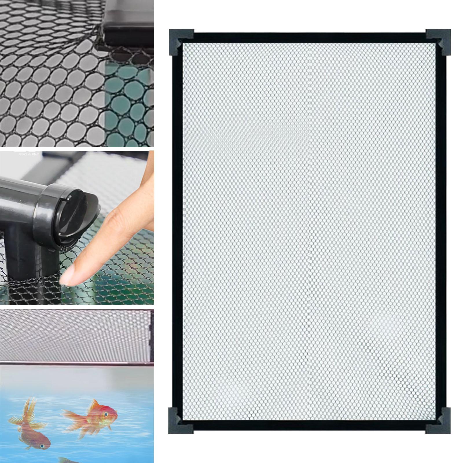 Aquarium Deksel Deksel Diy Kits Aquarium Scherm Bovendeksel Anti Jumping Magnetische Diy Scherm Netto Top Beschermnet Accessoires