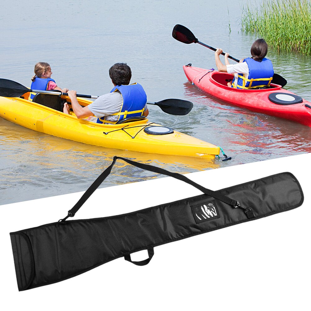 Kayak Paddle Bag Kayak Boat Canoe Paddle Storage Bag Pouch for Two-piece Paddles With Thick EPE Foam Padding