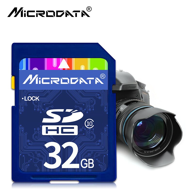 Memory Card 64GB SD card 32GB High Speed Camera Flash Card 16GB 8GB UHS-I Class 10 Camera Storage Card