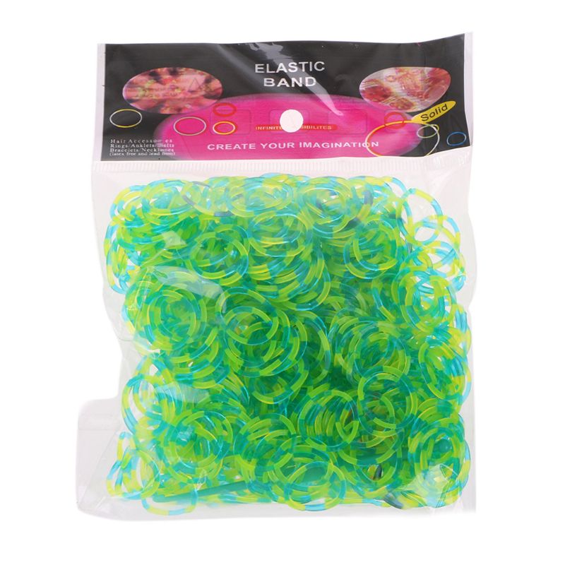 600 stuks regenboog mega navulling elastiekjes diy armbandjes feestgunst knutselwerkjes voor meisjes