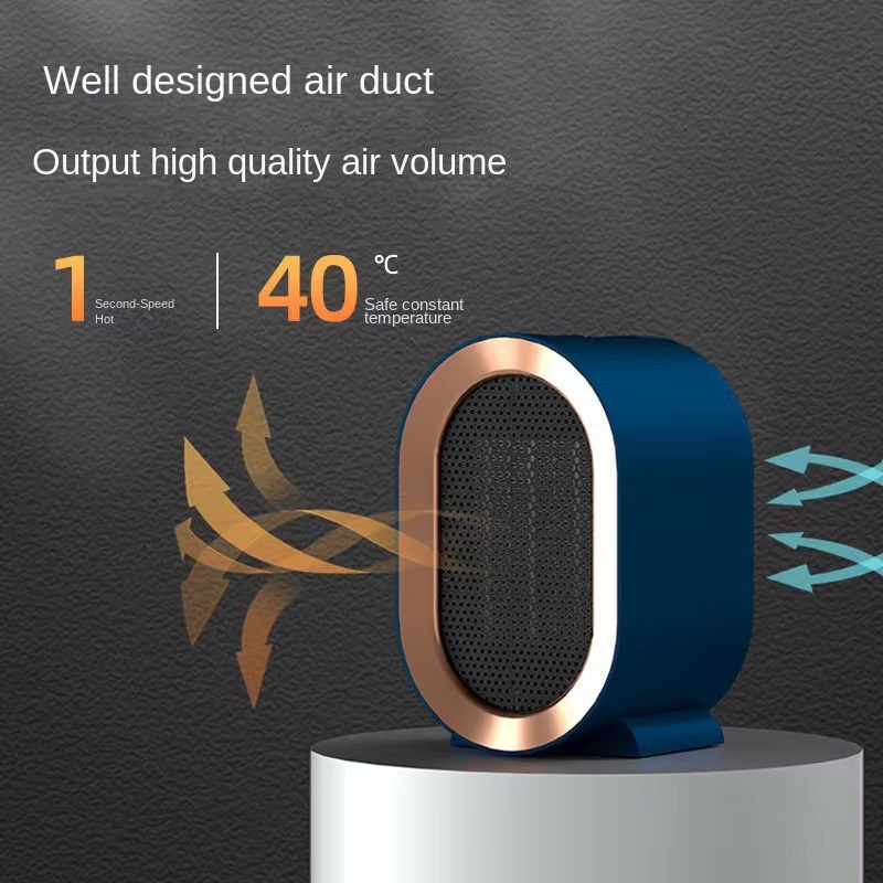 Meister cross-border heater high-power 1200W European standard heater ceramic PTC household intelligent electric heater