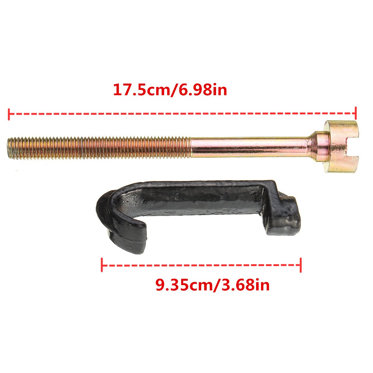 Koło zapasowe samochodu opony przewoźnik hak &wzmacniacz; śruba 7615A4 761571 dla Citroen Xsara Picassa dla Peugeot 106 306 405 605 partner