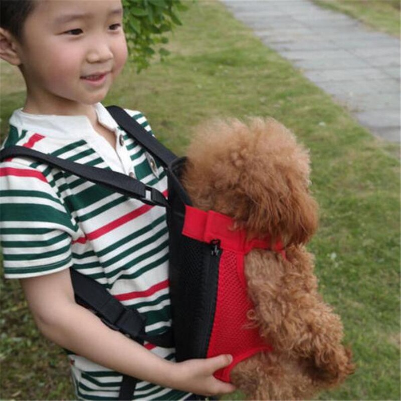 Huisdier Rugzak Mesh Ademend Rugzak Travel Dog Carrier Voor Kleine Hond Kat