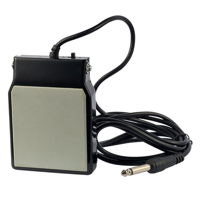 SP20 Black Sustain Pedal Foot Switch For Electronic Keyboard Drum Tone D0LB