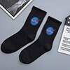Vrouwen grappige halajuku humor woord sokken hakken sokken hiphop straat skateboard basketbal sokken unisex crew: 5