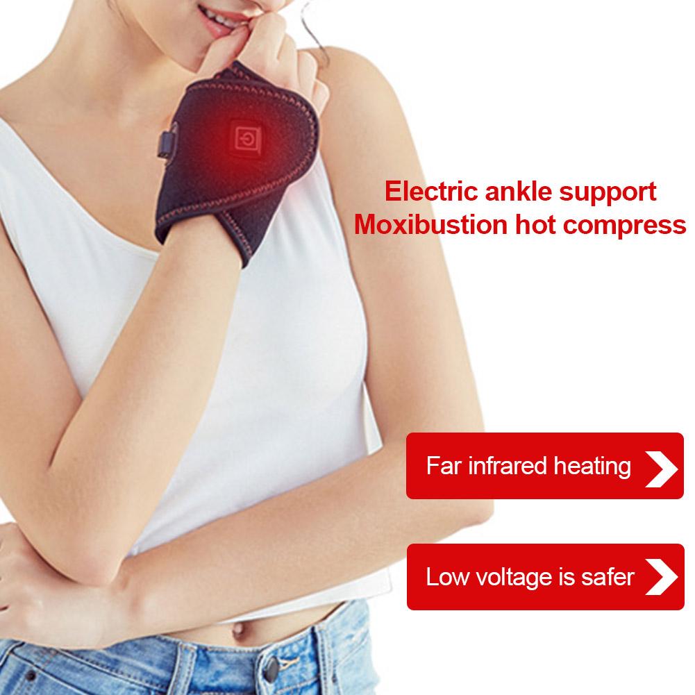 Hand Wrist Heated Wrap Portable Heating Pad USB ch... Grandado