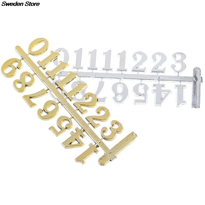 DIY Clock Digital Parts Numerals Restore Ancient Ways Digital Accessories Quartz Clock Movement For Clock Repair 1PC