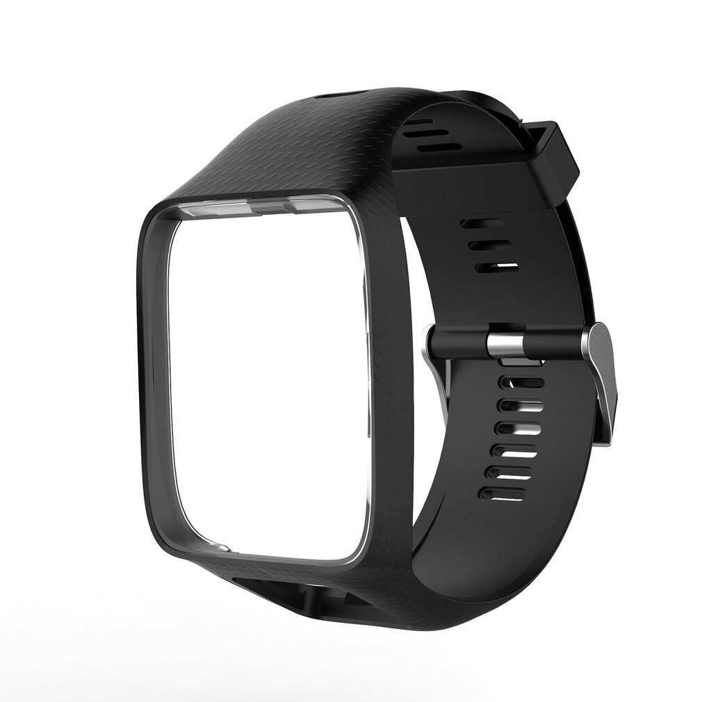 Correa de silicona para reloj, repuesto de correa de muñeca para reloj TomTom Runner 2 3, GPS