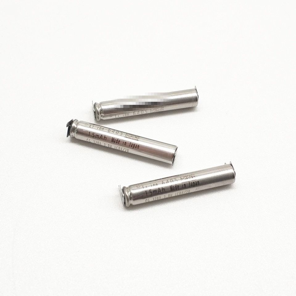 5 stk opprinnelig cg -320a/e4n oppladbart nål ion batteri 3.8v 15 mah