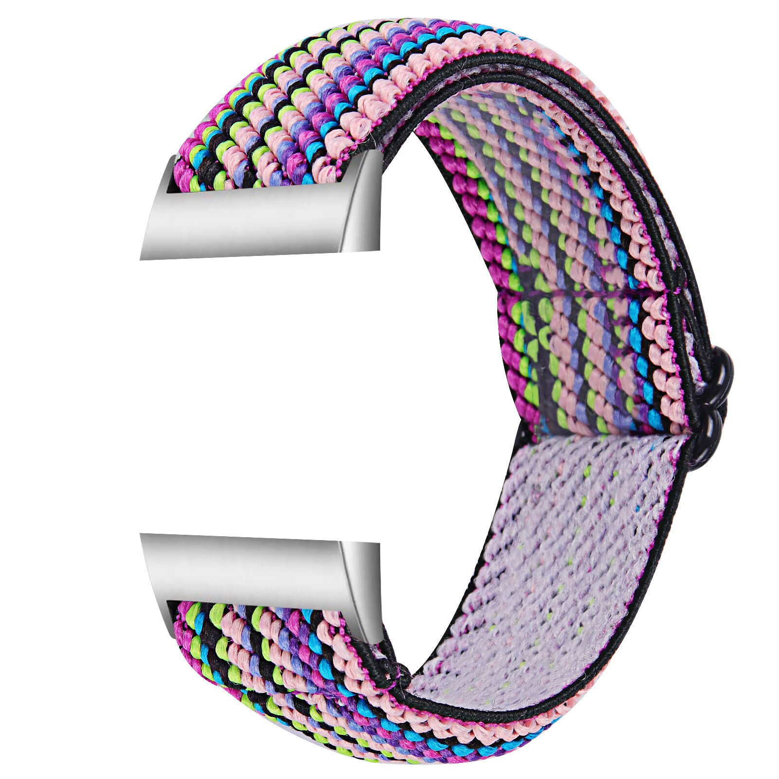 Nylon elastic band for Fitbit charge 3 2 smart watch Women Men Woven adjustable Bracelet strap for fitbit charge 4 3 accessories: 9 / For fibit charge 4