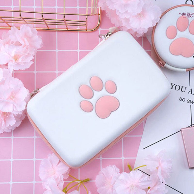 Nintend Switch Case Portable Cat Claw Case Bag EVA Waterproof Travel Bag For Nintendo Switch Mini Lite Game Console Accessories