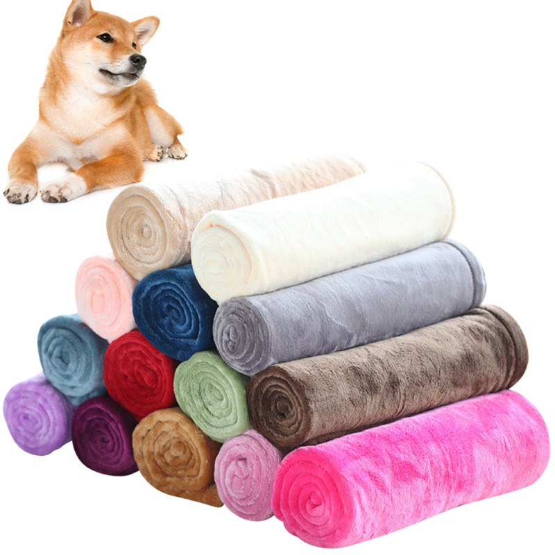 Ultraabsorberende tørretørrer til kæledyr hund badehåndklæde kæledyr flannel tæppe kat hund sove varm madras let rengøre kæledyrsforsyninger