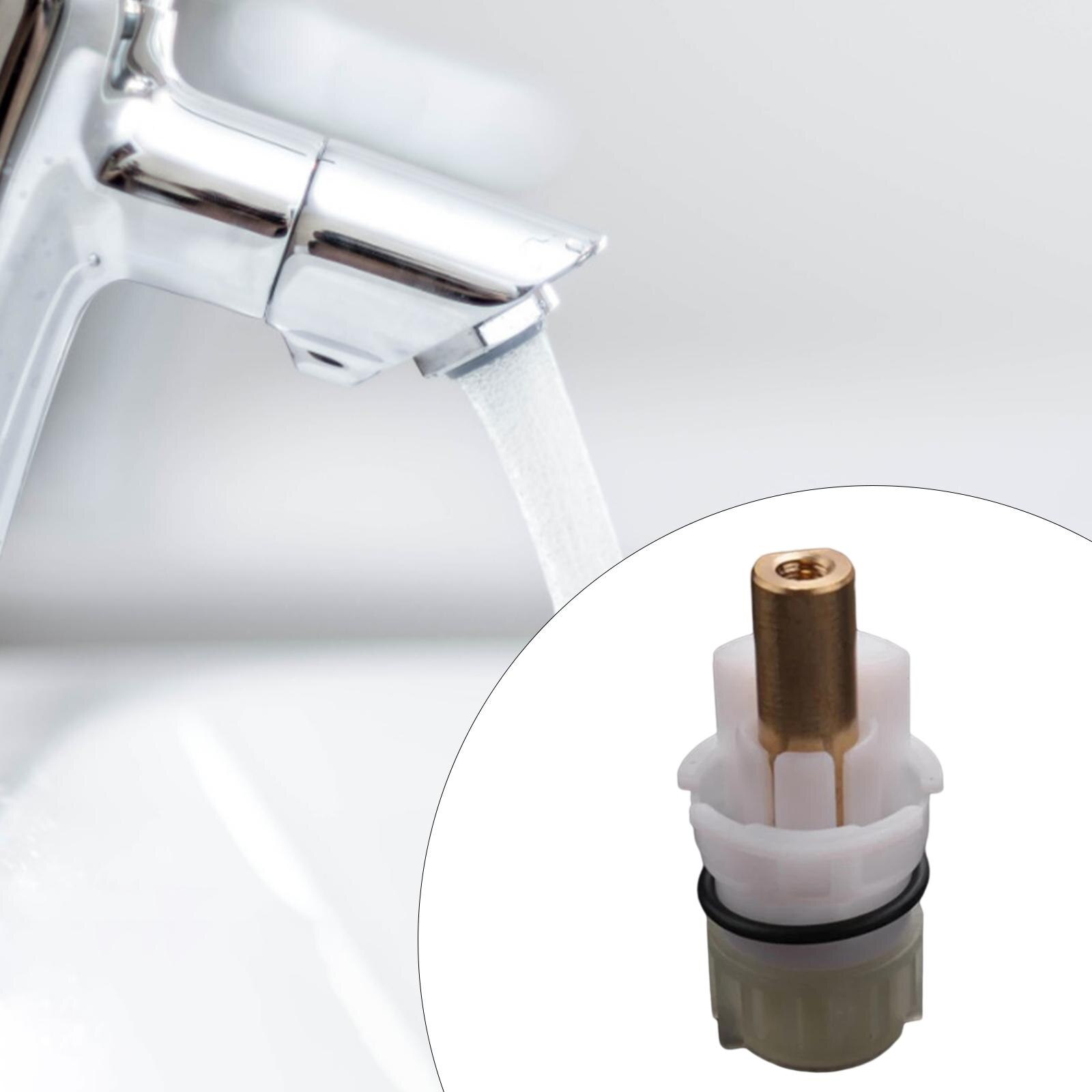 Faucet Stem Replacement RP25513 with Rubber Seat and Spring Faucet Stem Assembly for Delta Faucet Kit Replaces Durable