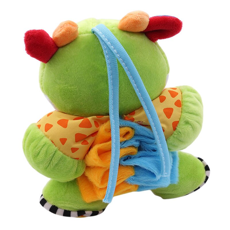 Degin dieren melodie puur muzikaal touw trekkoord baby rammelaar zacht pluche ringbel pop babybedje ledikant hangend speelgoed