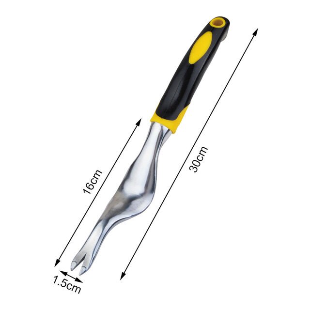 Manual Gardening Tool Set Hand Rake Shovel With Scale Transplant Dig Weeder Cultivator Trowel Non-Slip Ergonomic Handle Tools: A