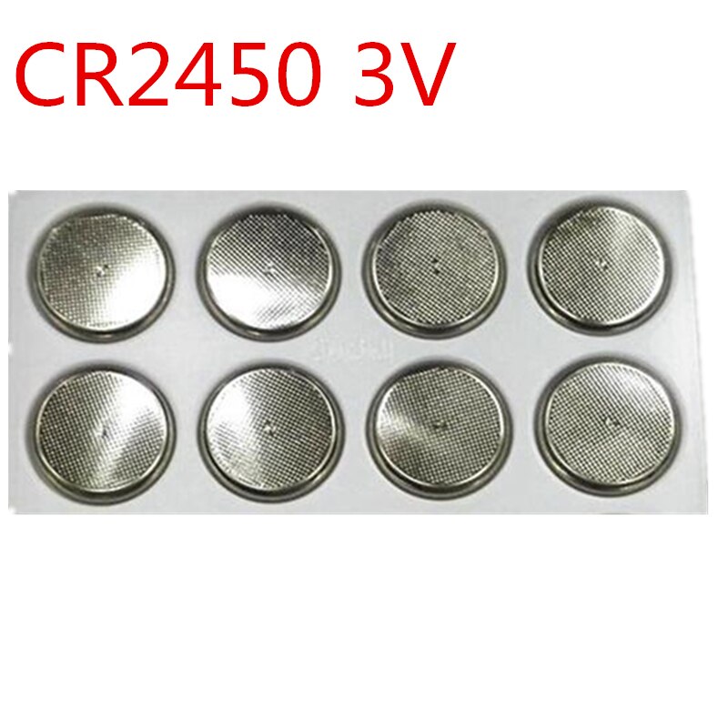 10 stks/partij CR2450 CR 2450 3 V Lithium Knoopcel Batterij voor Auto Control Key
