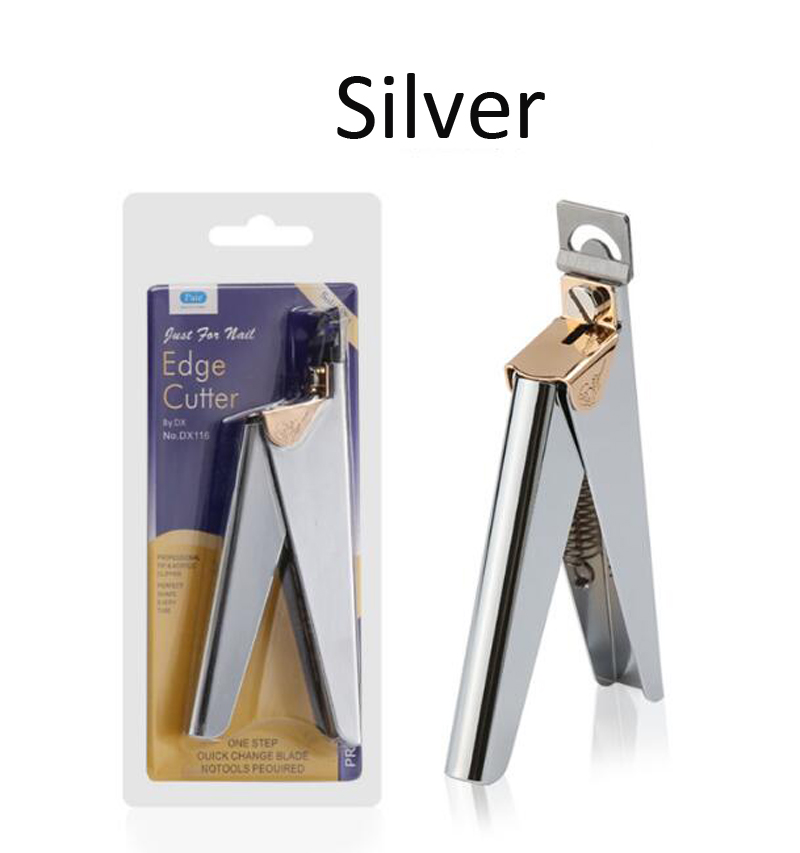 Cortador de cápsulas para uñas en forma de U, puntas acrílicas falsas, tijeras, cortadores, cortaúñas, accesorios profesionales de manicura, 1 Uds.