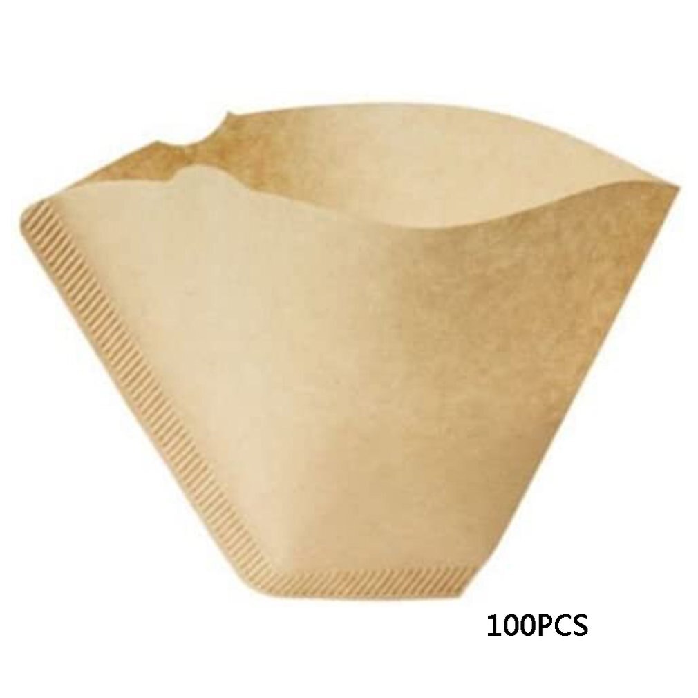 100pcs Coffee Filter Paper Household American Coffee Machine Filter Paper No Drifting Coffee Filter Paper
