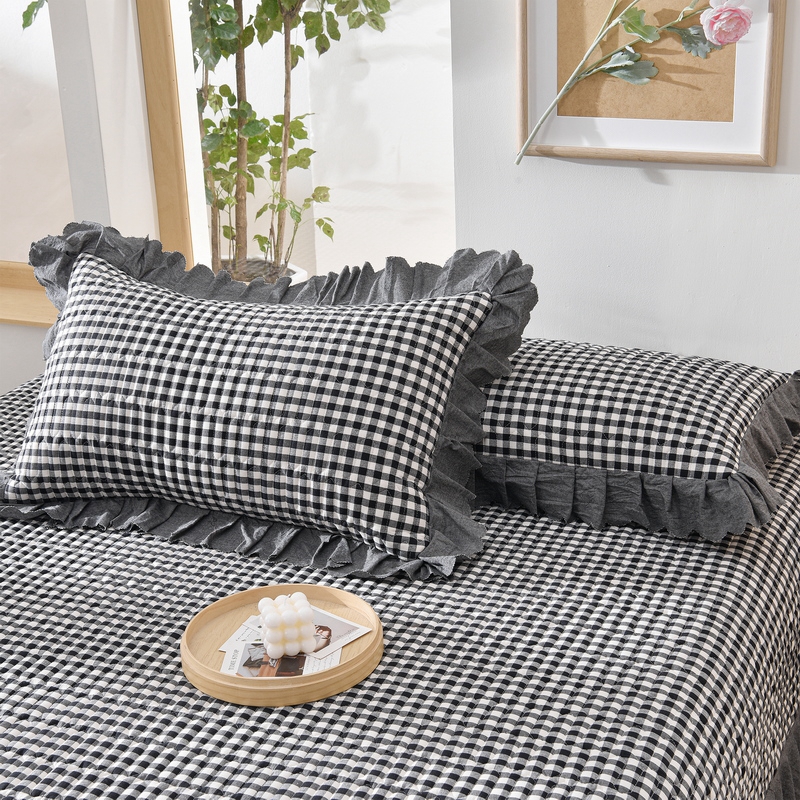 Enkelt sengeteppe til dobbeltseng, jenter og gutter, sengetøy, teppe, tykkere laken, 침대커버 (putetrekk må bestilles)