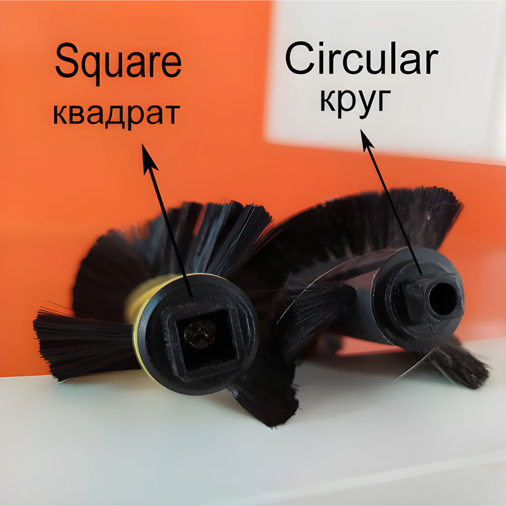 piezas de repuesto compatibles con iLife A4 A4S A40 / Polaris PVCR 0726W 0826 0926W / Danhui NR15, accesorios, filtro de cepillo lateral principal