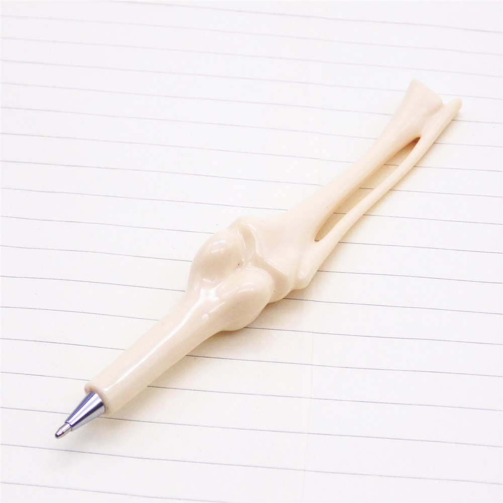 U 001 Verschillende Stijlen Pen Botvorm Balpen Creatieve School Kantoorbenodigdheden: Rood