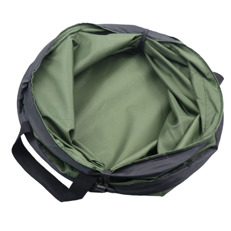 Draagbare, opvouwbare, waterdichte vuilnisbak voor buiten, auto-afvalbak, handig in gebruik, opvouwbare vuilnisbak