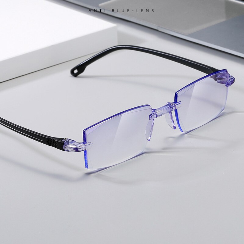 -1.0 -1.5 -2.0 -2.5 -3.0 -3.5 -4.0 reunatonta anti blue light myopia lasit kehyksettömät likinäköiset silmälasit naisten miesten unisex