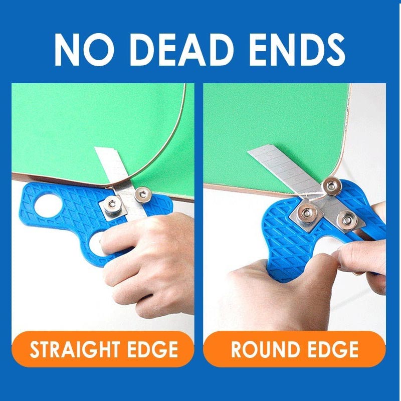 Woodworking Multi Functional Trimmer Cutting Sharp Straight &amp; Round Edge Manual Aligner Wood Cutter Hardwear Knife Carpenter