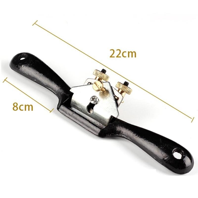 1pc 9 Inch Metal Woodworking Blade Spoke Hand Manual Plane Shave Tools Planer Planer Wood Push Deburring U9P7