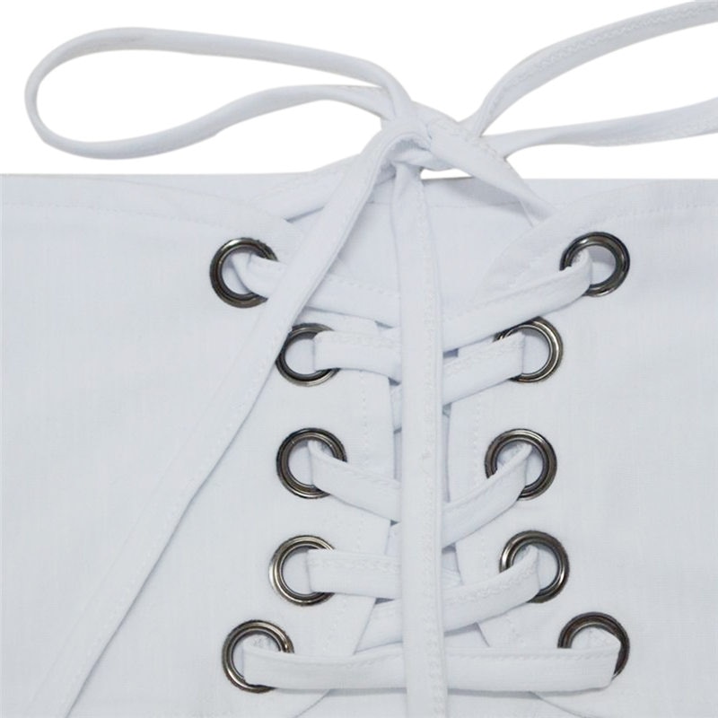mujeres Encaje Vintage a cinturón elástico elástica ancha vendaje negro corsé para la cintura Slim único Accesorios