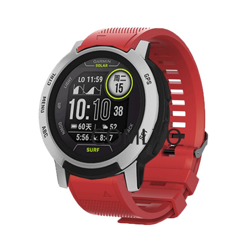 3in1 Band For Garmin Instinct 2 Instinct2 Smartwatch Strap Silicone Quick Easyfit Sport Wristband Belt Bracelet Screen Protector