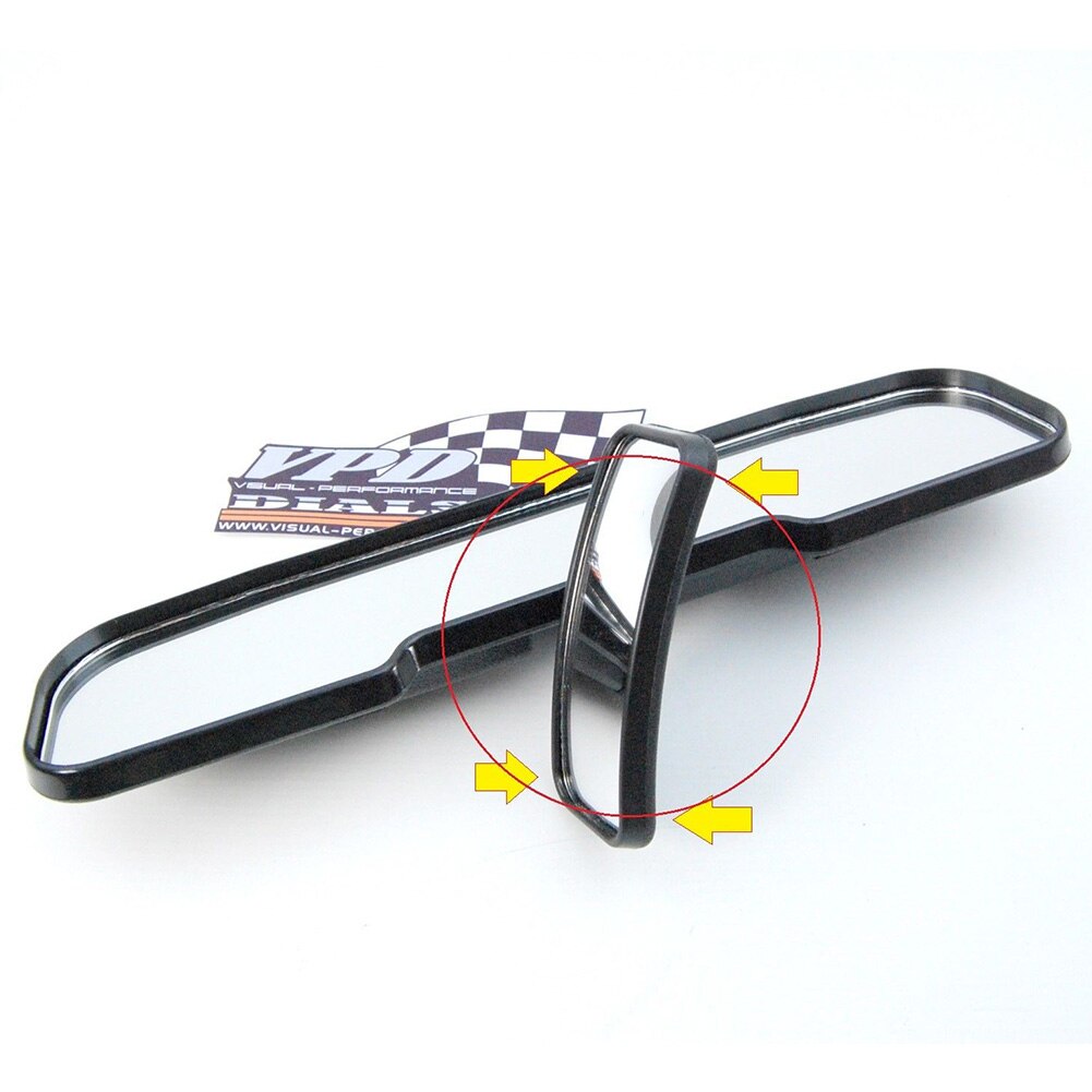 2 In 1 Achteruitkijkspiegel Veiligheid Spiegels Interieur Dubbele Auto Kind View Infant Kids Draaibare Groothoek Universele