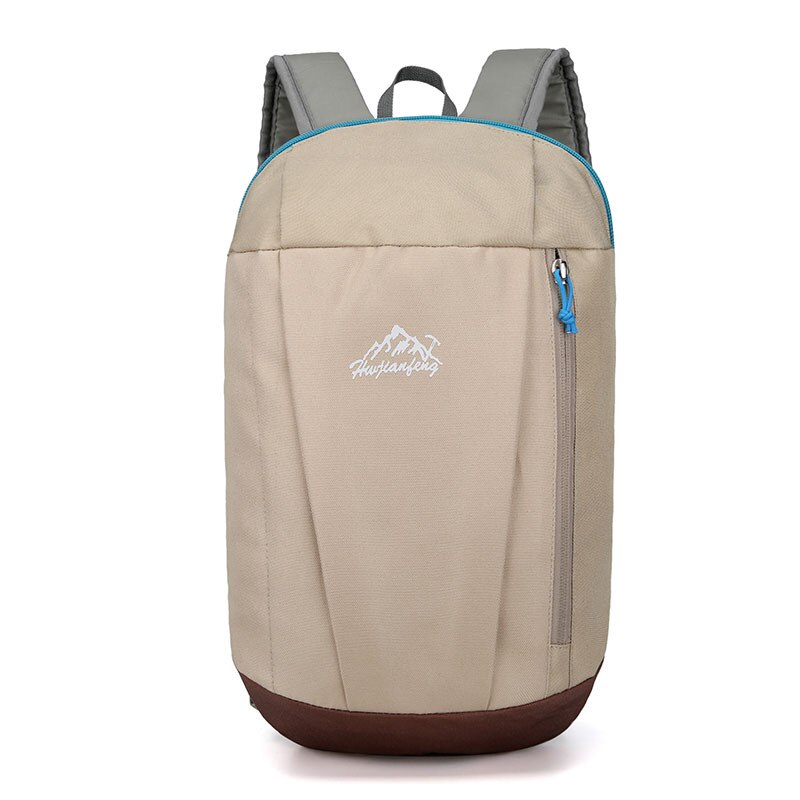 10L sac à dos Sport étanche hommes poids léger randonnée sac à dos femmes sac de voyage ordinateur portable Camping sacs à dos sac d'école pour adolescent: Khaki