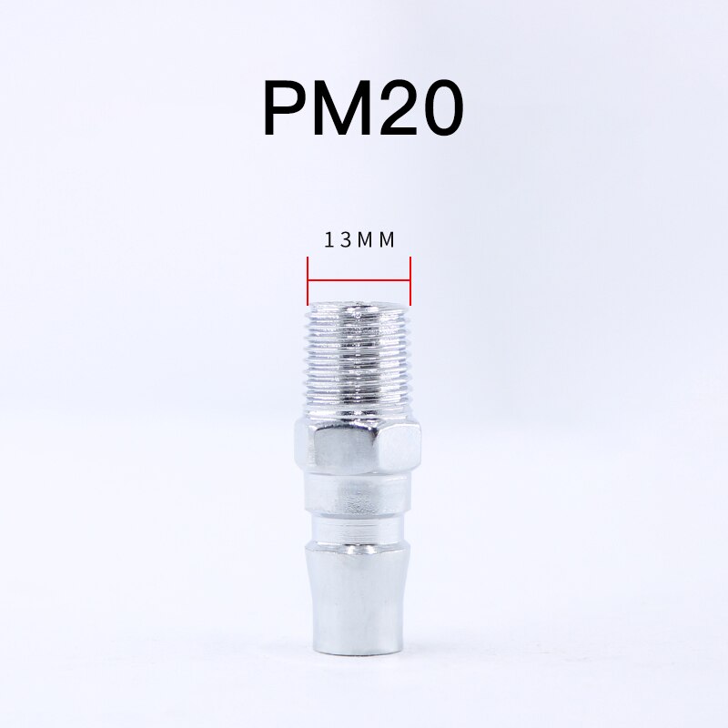Pneumatic fittings Air Compressor Hose Quick Coupler Plug Socket Connector SP20,PP20,SM20,PM20,SH20,PH20,SF20,PF20: PM20