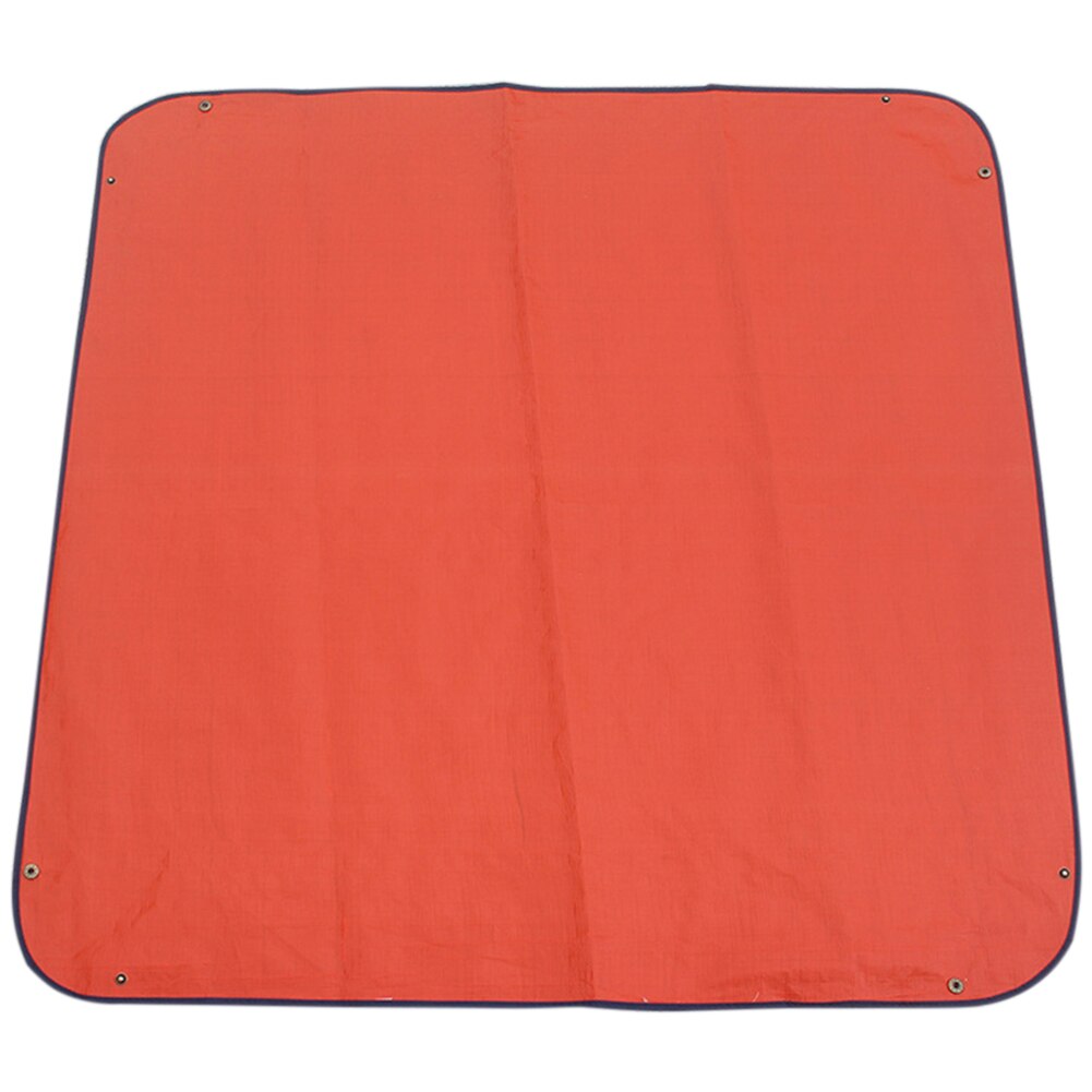 1 X 1meter Thicken Square Mat Plant Change Basin Gardening Pad Lock Mix Soil Land Cushion Foldable Waterproof Reusable: Blue Orange