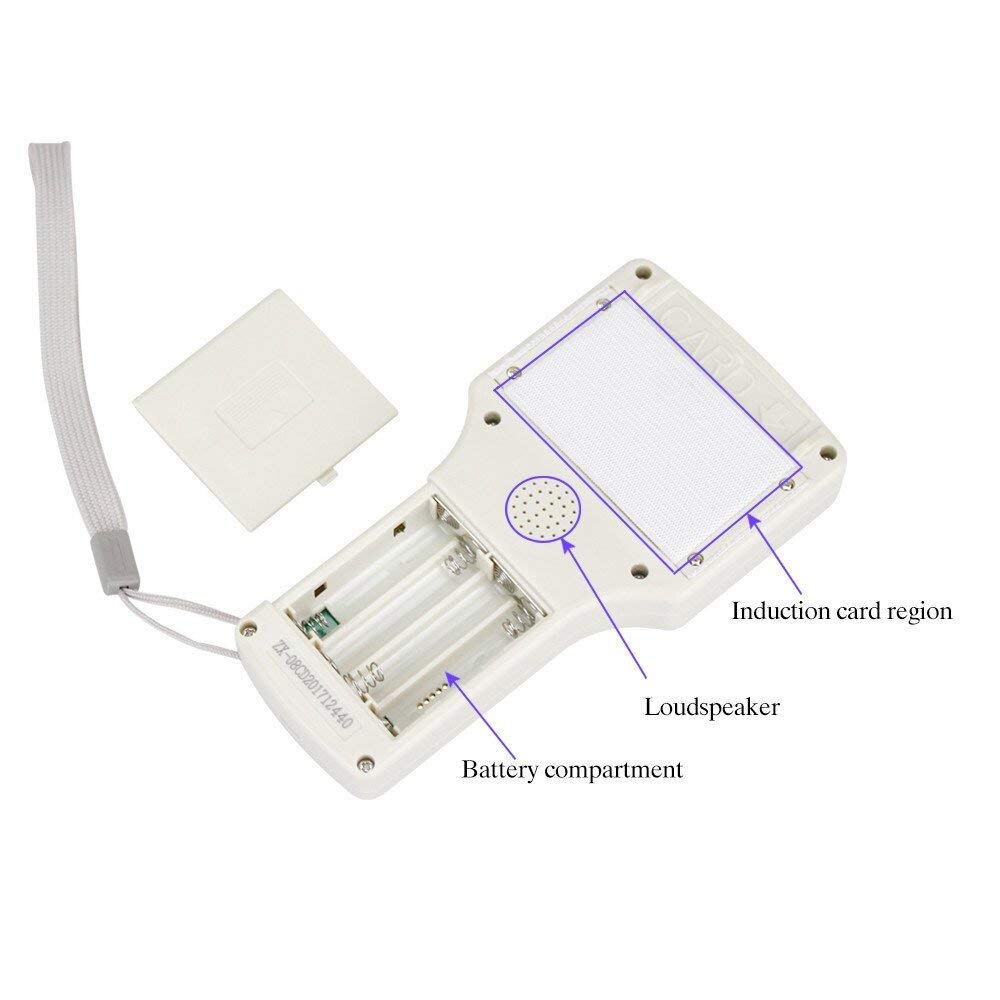 Engelsk 10 ic/ id frekvens rfid adgangskontrol kortlæser nfc krypteringskortforfatter uid chip duplikator smart key copier