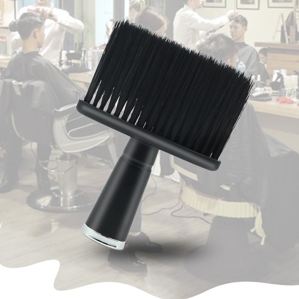 1 Pc Soft Haar Borstel Lichtgewicht Kappers Veegmachine Stofdoek Kam Draagbare Haar Styling Tool Salon Huishoudelijke Nek Borstel