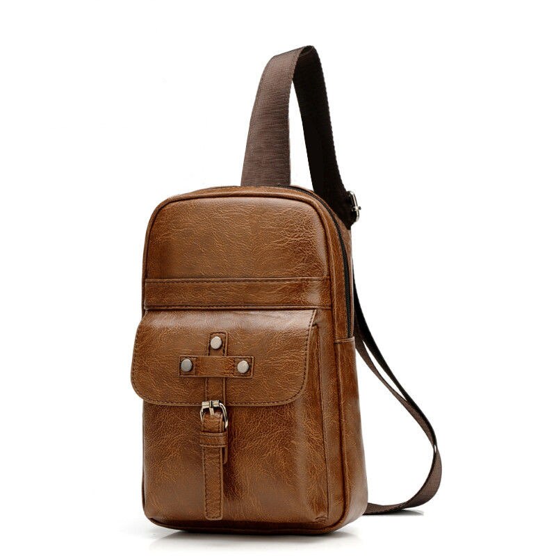 Mannen Mode College Student Handtas Diagonaal Tas Waterdichte Schoudertas Mannen Business Travel Crossbody Bag 150: small coffee