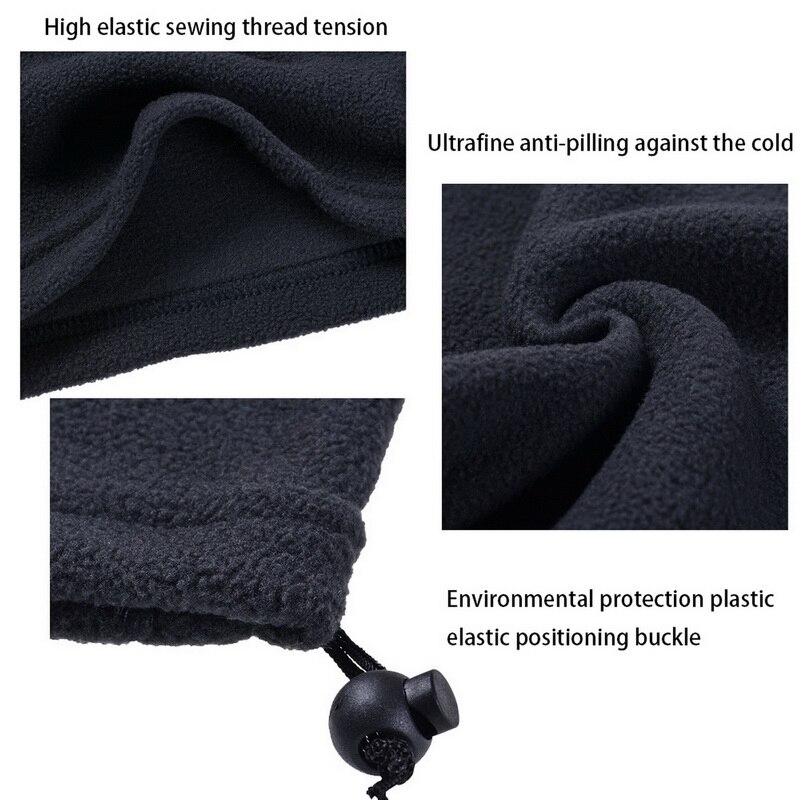 Hommes femmes hiver Bandana randonnée visage couverture Snowboard Ski cou plus cyclisme vélo cordon Tube écharpe sport thermique casquette