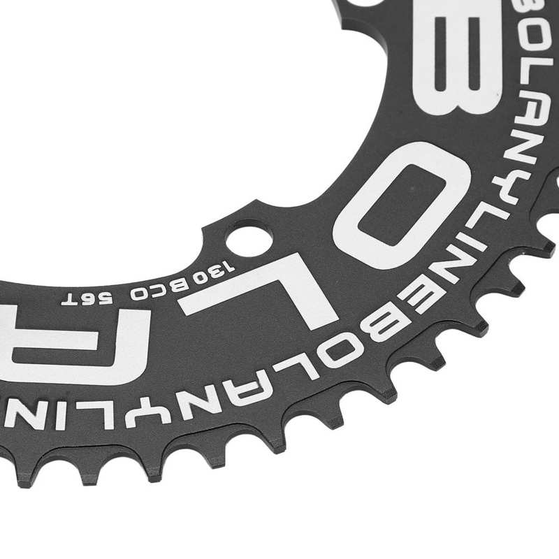 Bicycle Chain Wheel 130 BCD Chainring Bike Single Chainring 56T Narrow Wide Chain Ring for Folding Bike BMX dish