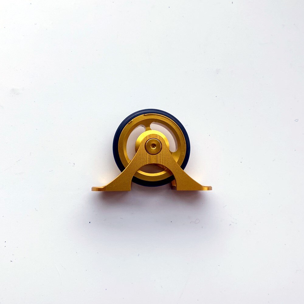 Rodillos de rueda de guardabarros para bicicleta Brompton: Gold