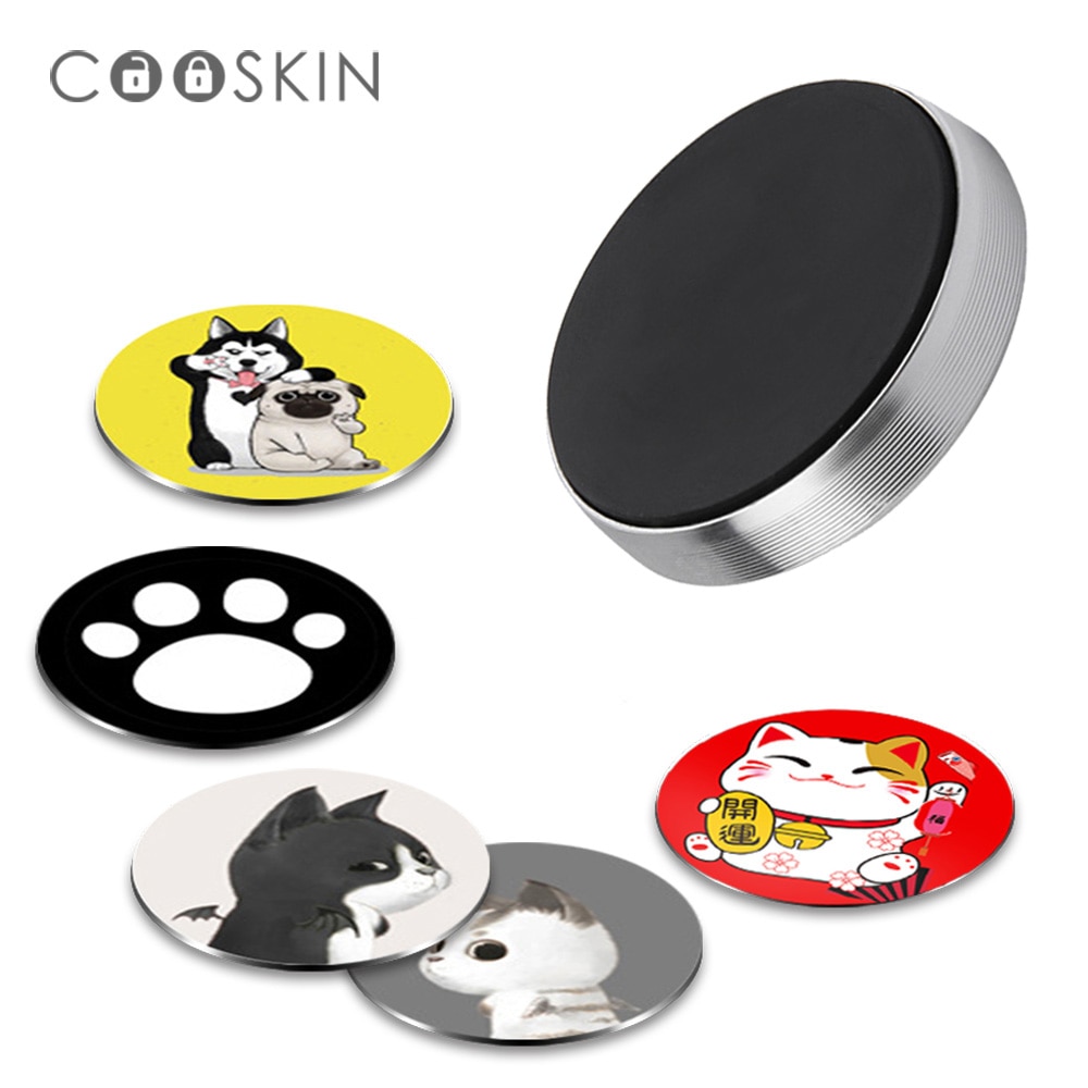 Magnetisk klibbig hållare fäste bil universal smartphone kylskåp magnet badrum vägg skrivbord klistermärke för iphone för samsung xiaomi