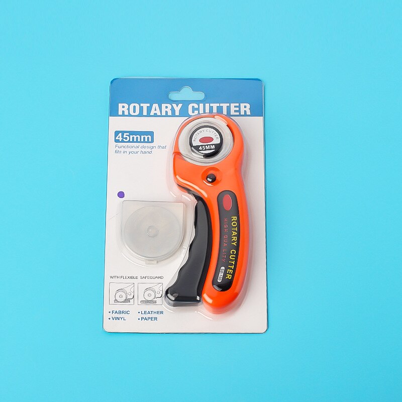 Cortador rotativo de 45mm para artesanía de cuero, herramienta de corte Circular, cortador de ropa de tela, accesorios de costura de retazos para acolchar: OB Cutter Blade
