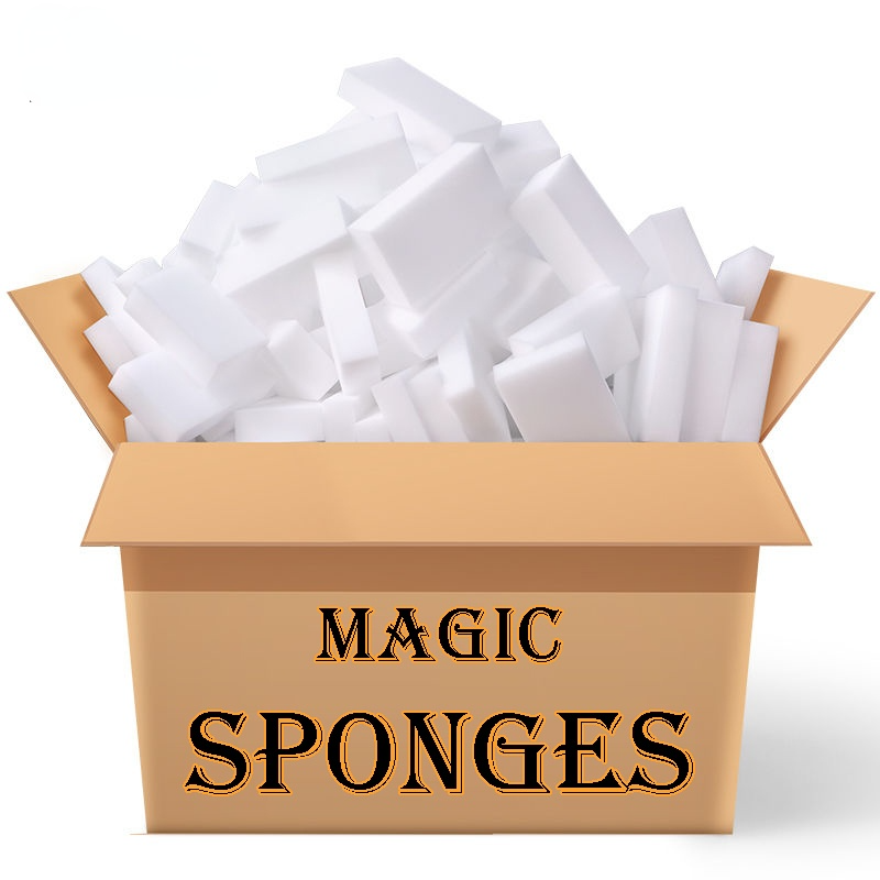 Magic sponge 100 pcs Melamine Sponge Eraser Sponge Cleaner Nanoparticles Cleaning Sponge For kitchen Bathroom Cleaning Tools
