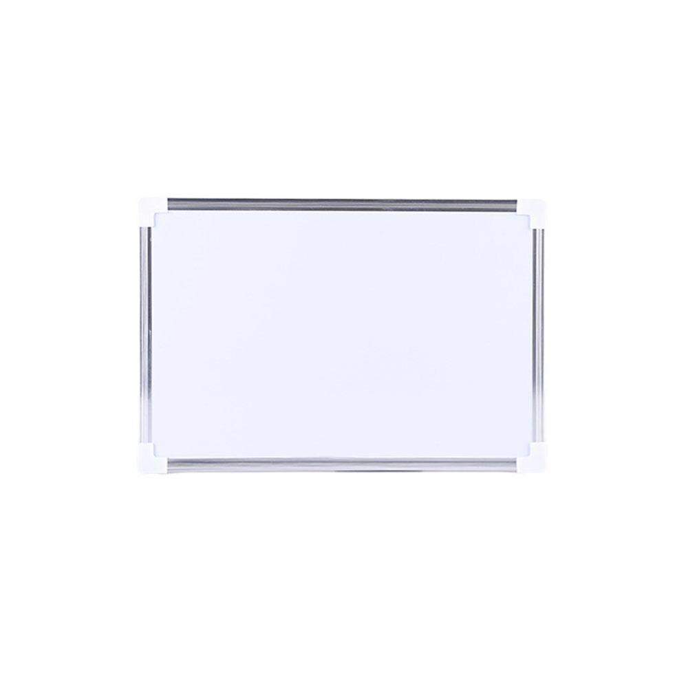 Double Side Magnetic Whiteboard Office School Dry Erase Board Pen Writing Magnets Buttons V1E0: 35x25cm